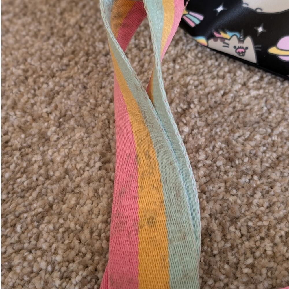 Loungefly Pusheen Kitty Cat Rainbow Unicorn Crossbody Bag - Picture 6 of 6